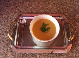 صورة لوصفة شوربه عدس 🍵🥄