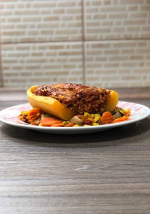 Bolognais cukkini hajó recept fotója