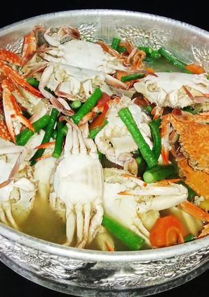 Foto resep Sop Baby Rajungan Kacang Panjang