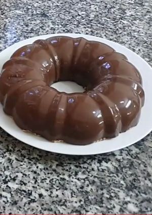 صورة لوصفة كيكة الموكا الباردة