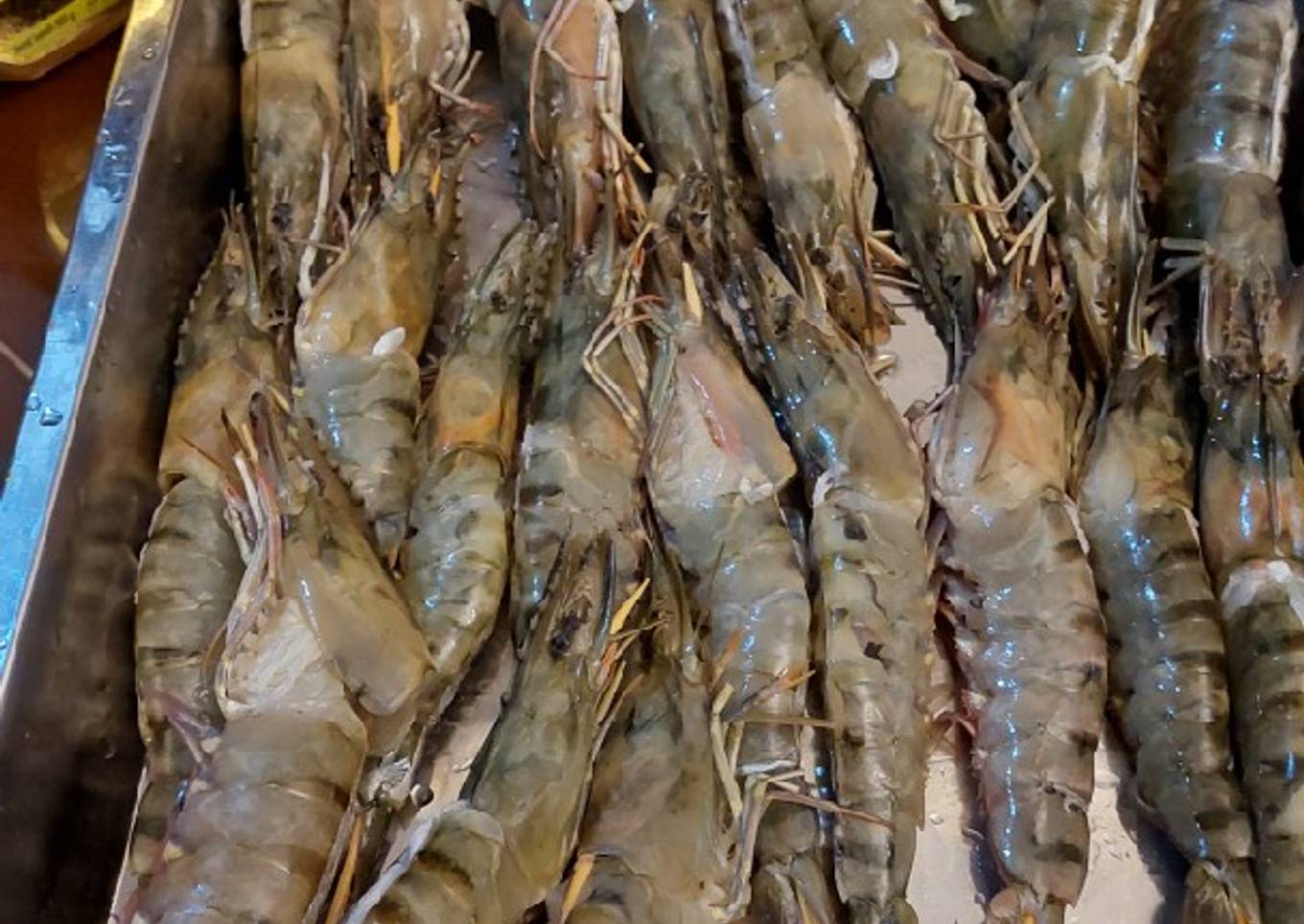 Udang bakar madu