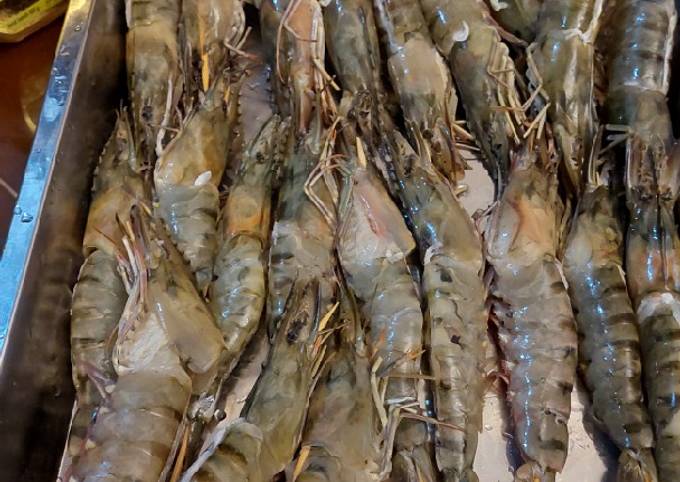 Cara membuat Udang bakar madu Cara membuat Udang bakar madu