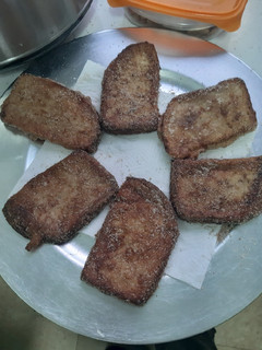 Una foto de Torrijas de pan de espelta