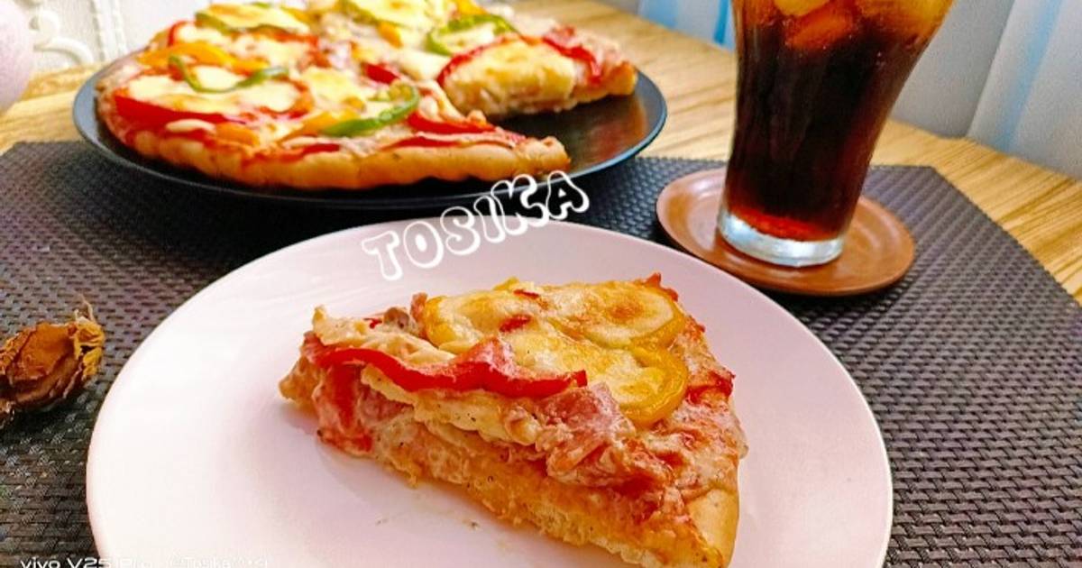 Resep 196. PIZZA BEEF PAPRIKA CAMILAN ENAK UNTUK AKHIR PEKAN oleh