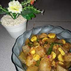 รูปของ Tumis bakso baby corn