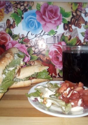 صورة لوصفة سوندويتش ❌🌮🍔 ساهلة ماهلة