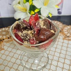 A picture of Strawberry tart.