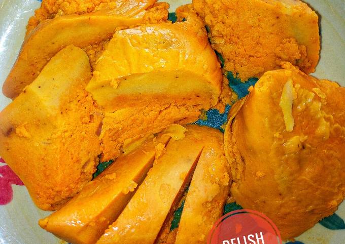 Recipe of Perfect Okpa (Bambara nut cake)