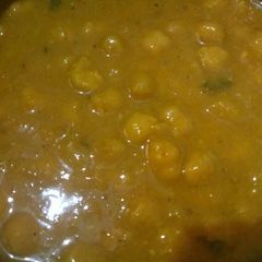 A picture of White chana.