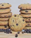 Cookies estilo americanas 🇺🇸 Galletas con chips de chocolate 🍪