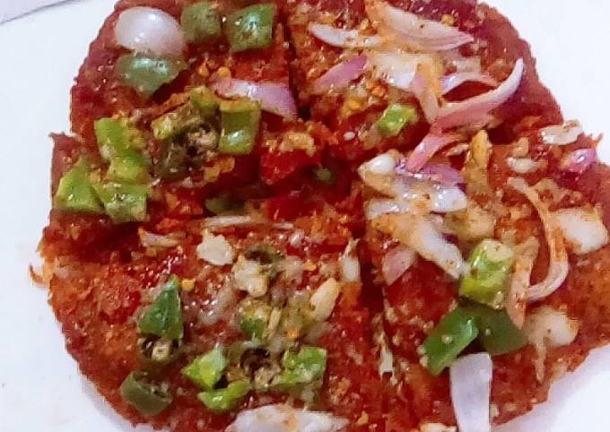 Recipe of Favorite Gajer ka pizza