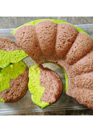 Foto resep Bolu kukus pandan chocolatos
