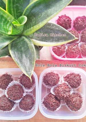Foto resep Bola bola biskut coklat