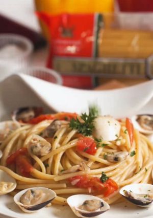 Foto resep Spaghetti dengan Kerang