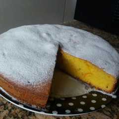A picture of Torta de mandarinas.