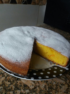 Una foto de Torta de mandarinas