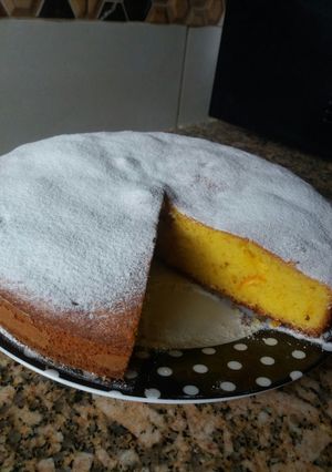 Una foto de Torta de mandarinas