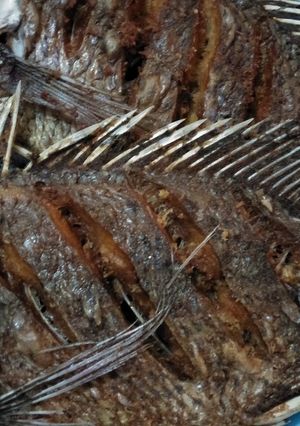 A picture of Fried fish.