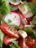 Salada Mediterrânea Simples