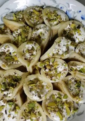 صورة لوصفة قطايف بلقشطة