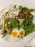Ensalada proteica con camarones 🥗🍤