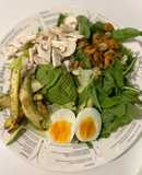 Ensalada proteica con camarones 🥗🍤