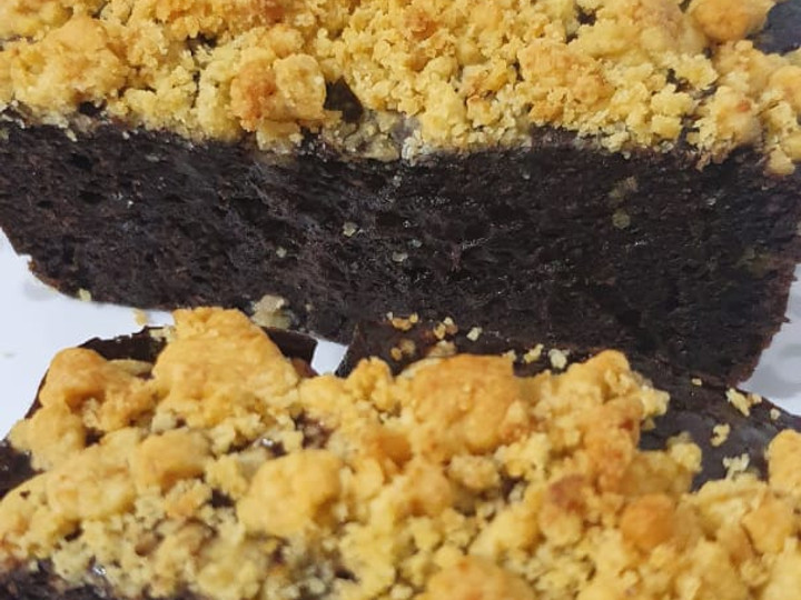 Resep Streusel Banana Brownies Anti Gagal