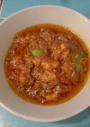 Foto resep Udang masak sambal lamongan