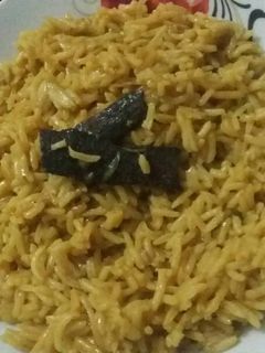 صورة لوصفة ارز 😋