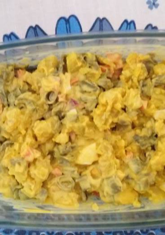 Una foto de Ensaladilla de habas de temporada