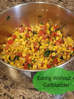 A picture of Corn Salsa.