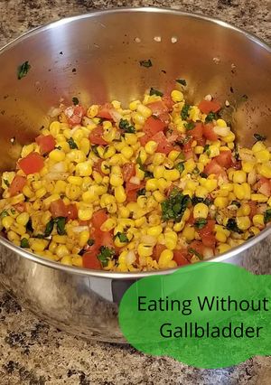 A picture of Corn Salsa.