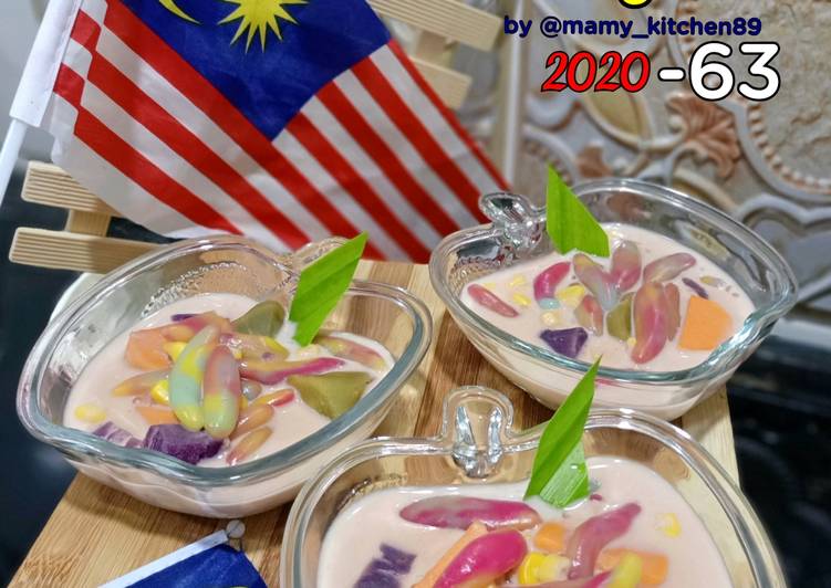 Step-by-Step Guide to Prepare Quick Bubur 1 Malaysia 🇲🇾