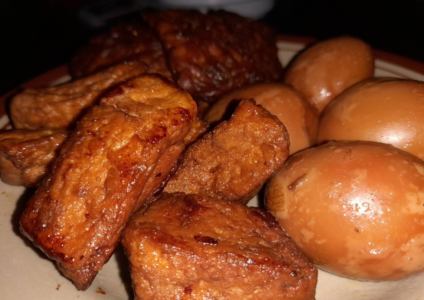 Bacem (telor,tahu,tempe)