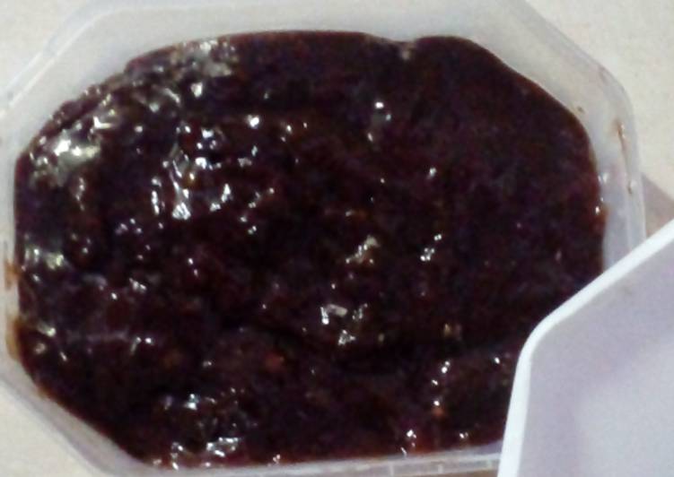 Homemade Chocolate Jam