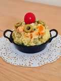 Ensalada rusa vegana 🌱 Ensalada de papa, zanahoria y arvejas con "mayonesa" vegana