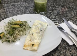 Una foto de Omelette ligero (Casi Vegetariano)