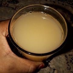 Coconut n pineapple based tamarind refresher A picture of Coconut n pineapple based tamarind refresher.