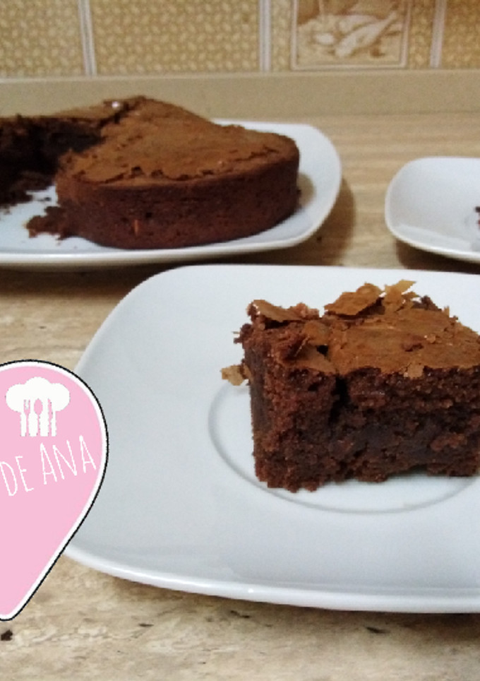 Una foto de Brownie americano, receta original, el auténtico ¡Qué deliciaaa!