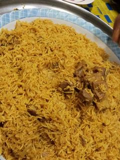 صورة لوصفة مكبوس لحم