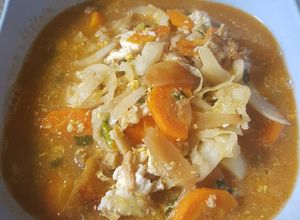 Foto resep Capjay kuah merah apa adanya sayur 😂😍😍