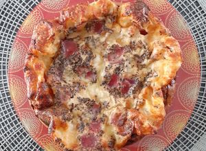 Une photo de Clafoutis au Jambon Cru et Mozzarella / Healthy