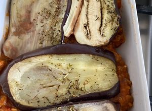 Une photo de Lasagne d’aubergine à la Kefta