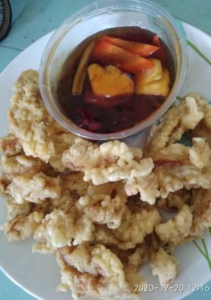 Foto resep Ayam tepung saos asam manis