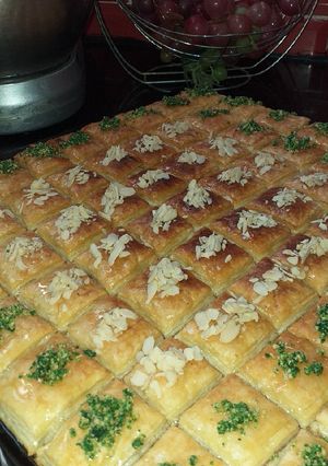 صورة لوصفة بقلاوة البسطاء