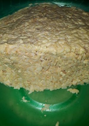 Una foto de Arroz con atún y pechuga de pollo