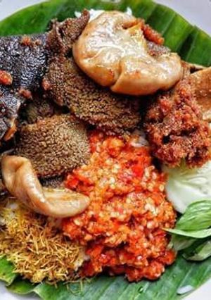 Foto resep Nasi babat usus paru
