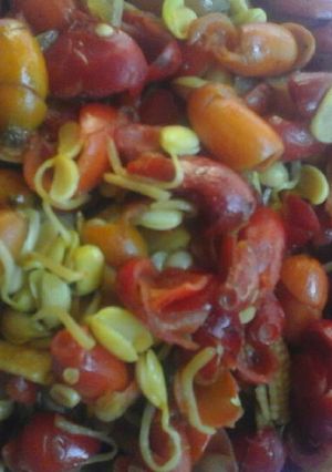 Foto resep Oseng kulit mlinjo dkk