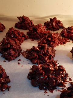 Una foto de Rocas de chocolate