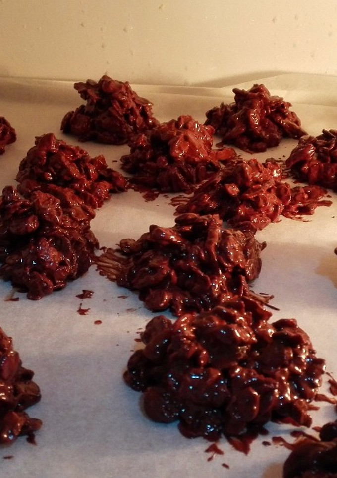 Una foto de Rocas de chocolate